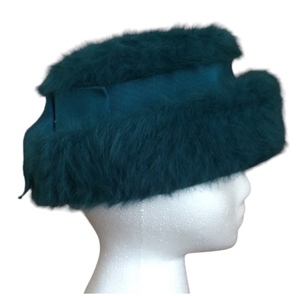 Toscano Palmer wool fur vintage hat - Picture 5 of 8